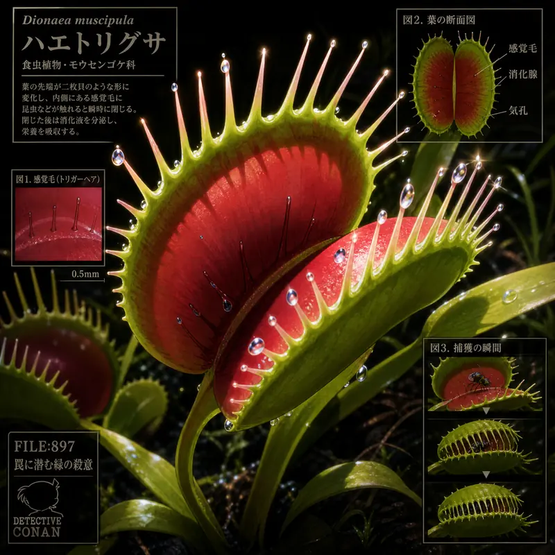 国产稀有食虫植物视频：神秘捕虫植物视频演示教程
